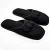 Luxury 100% Cashmere Ladies Slippers with Suede Sole-0