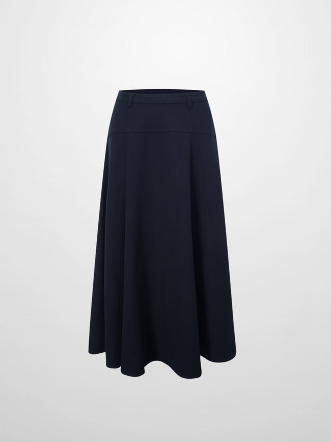 Wool Blend Yoke Skirt 26