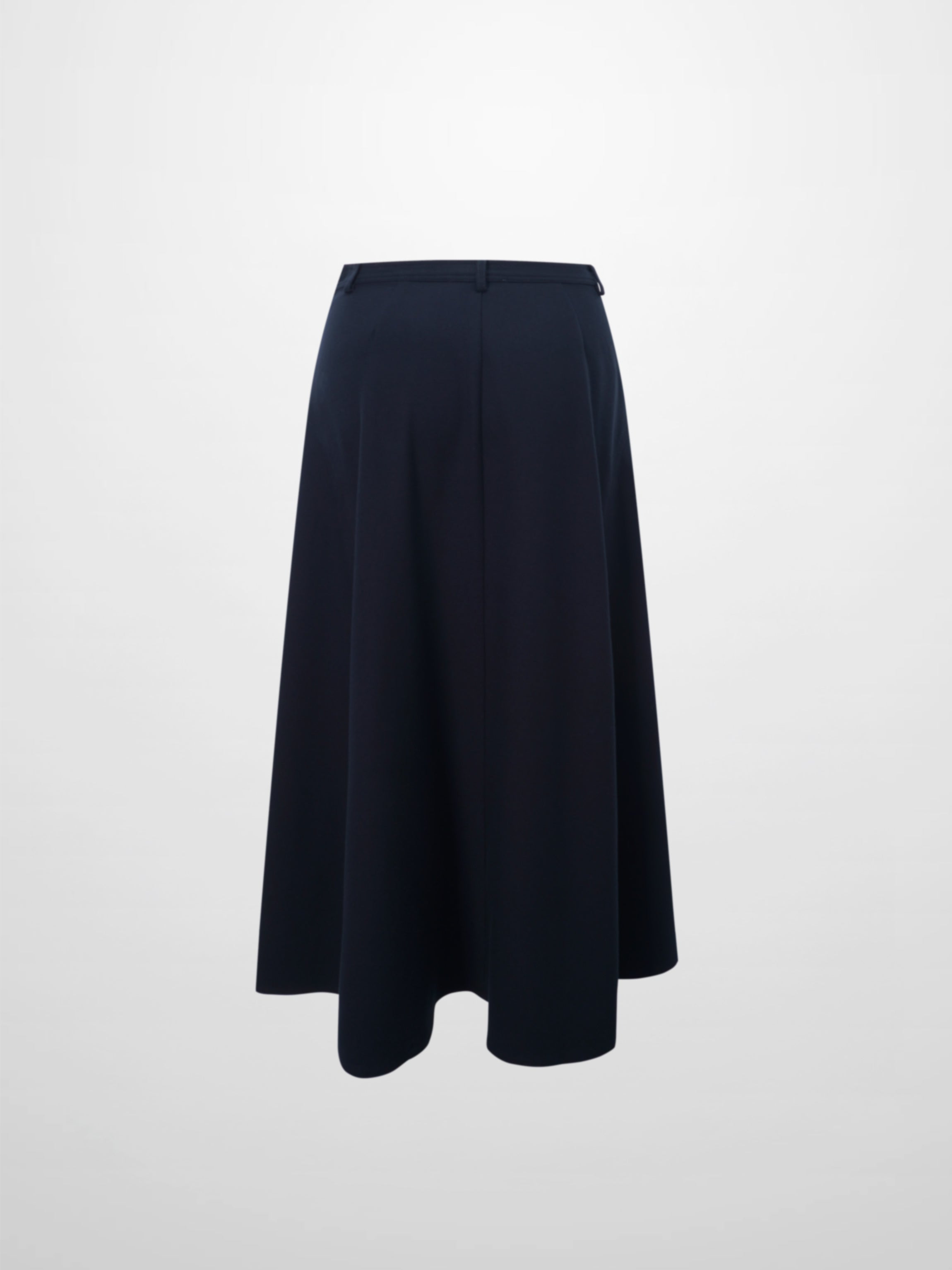 Wool Blend Yoke Skirt 26
