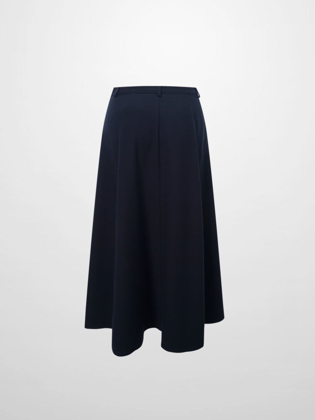 Wool Blend Yoke Skirt 26