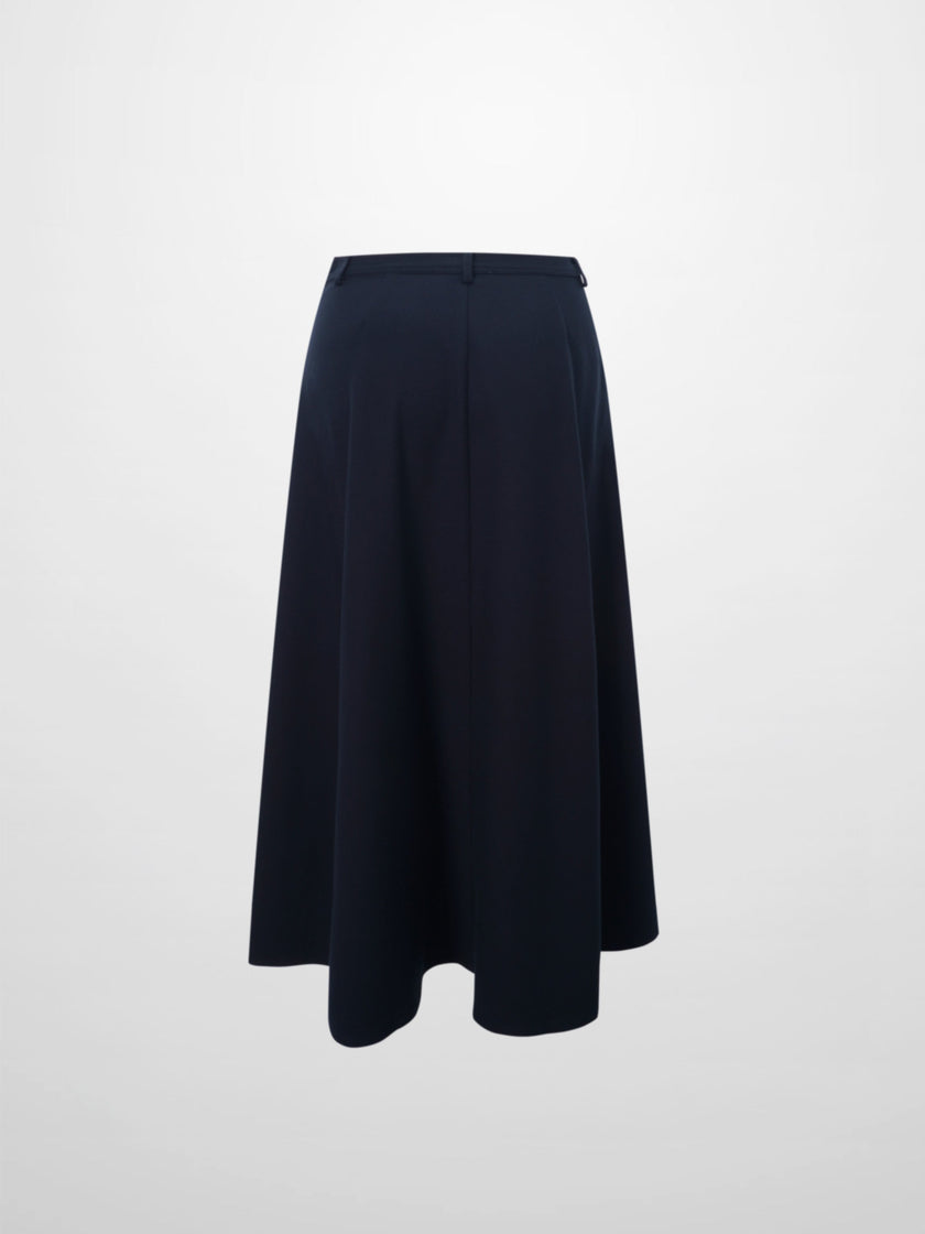 Wool Blend Yoke Skirt 26