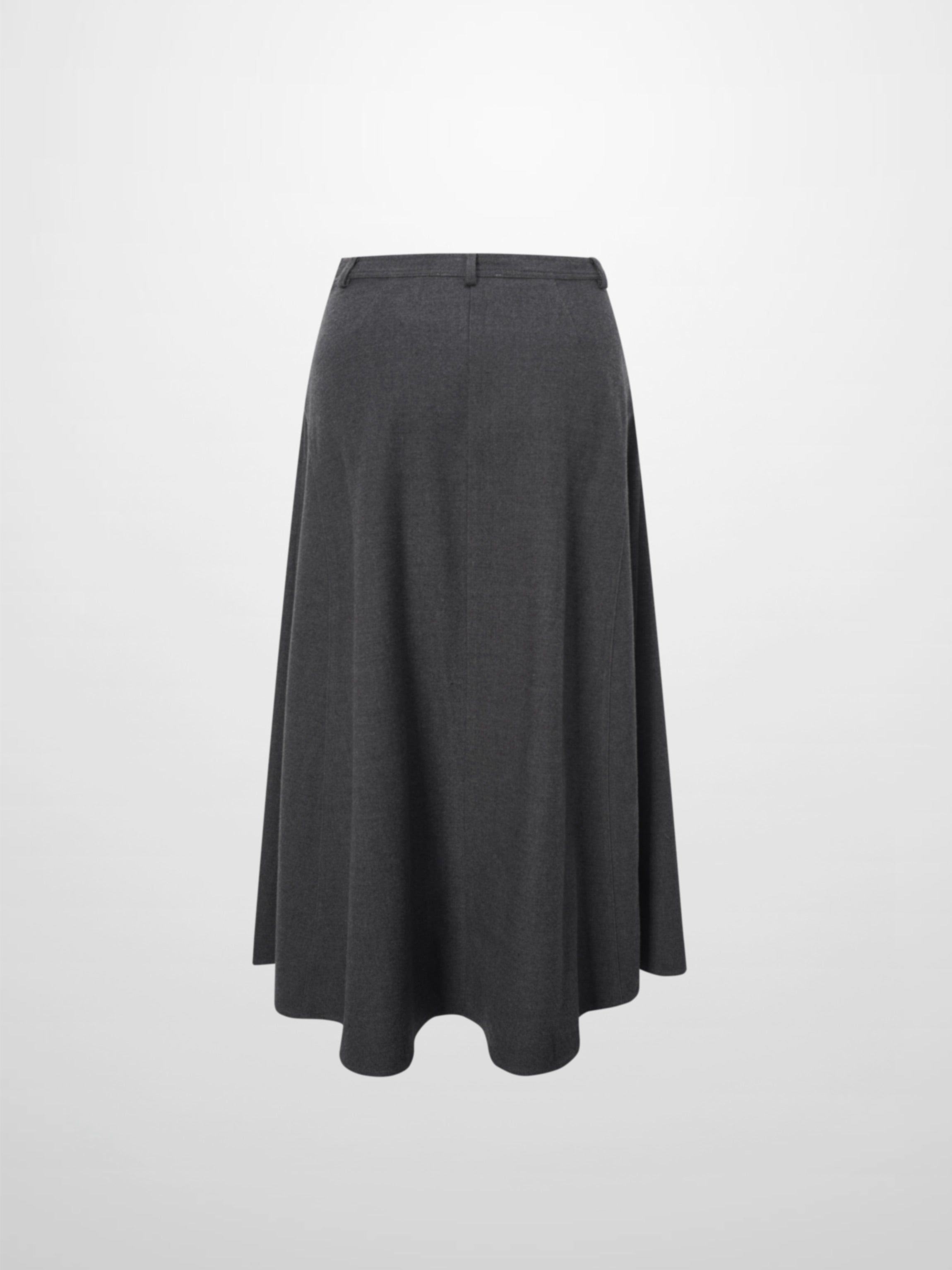 Wool Blend Yoke Skirt 26
