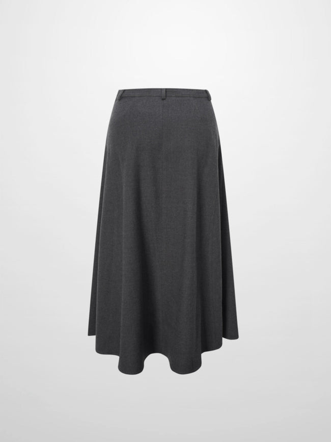 Wool Blend Yoke Skirt 26