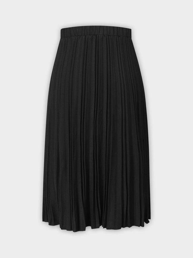 Wool Blend Pleated Skirt 25.5