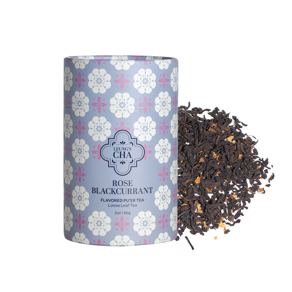 Leung's Cha Rose Blackcurrant Pu'er Tea-0