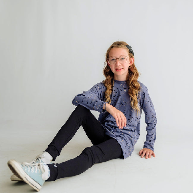 Youth Bamboo Raglan Pullover | Prints