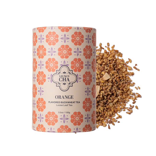 Leung's Cha Orange Buckwheat Tea-0