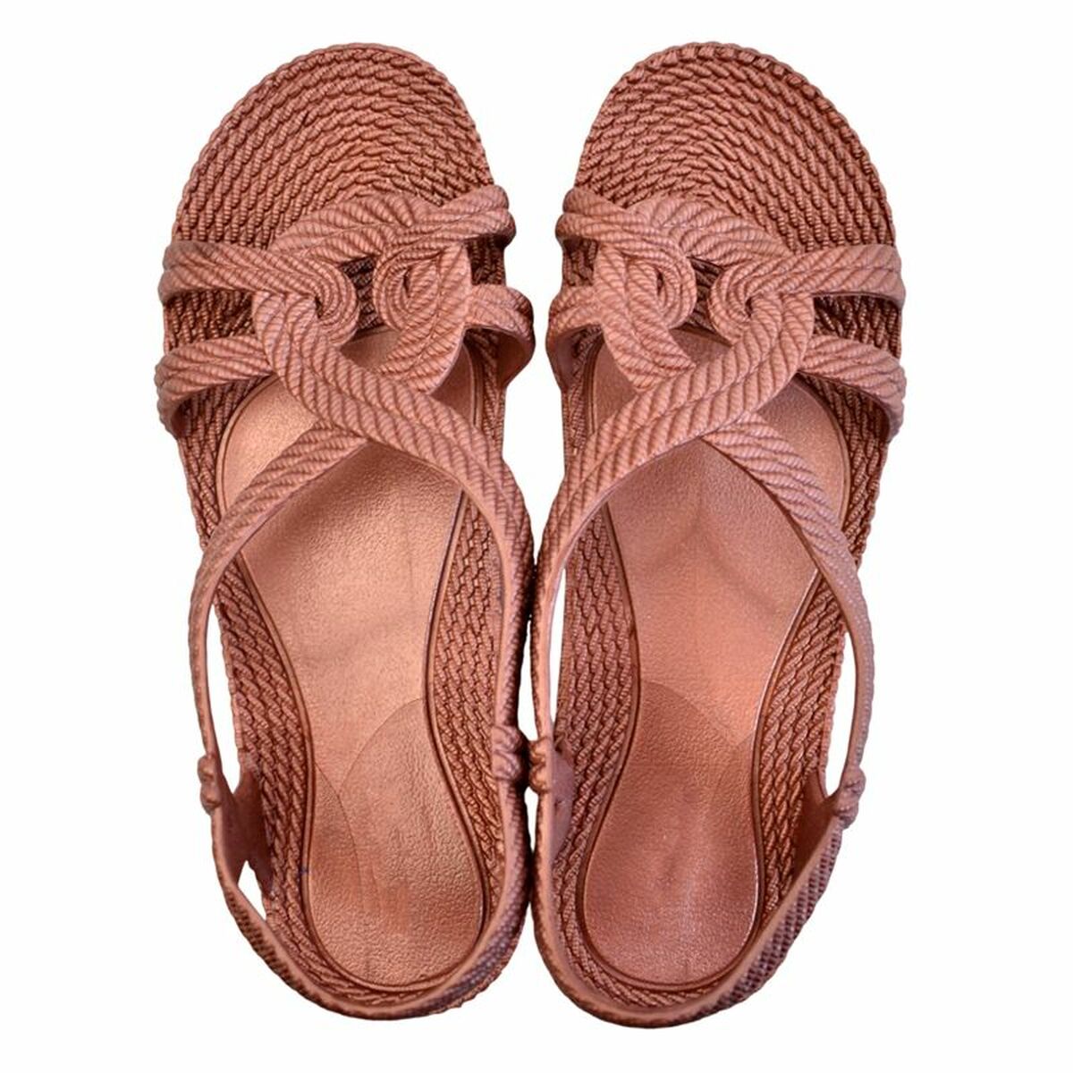 Women's sandals Brasileras Esmirna Brown-2