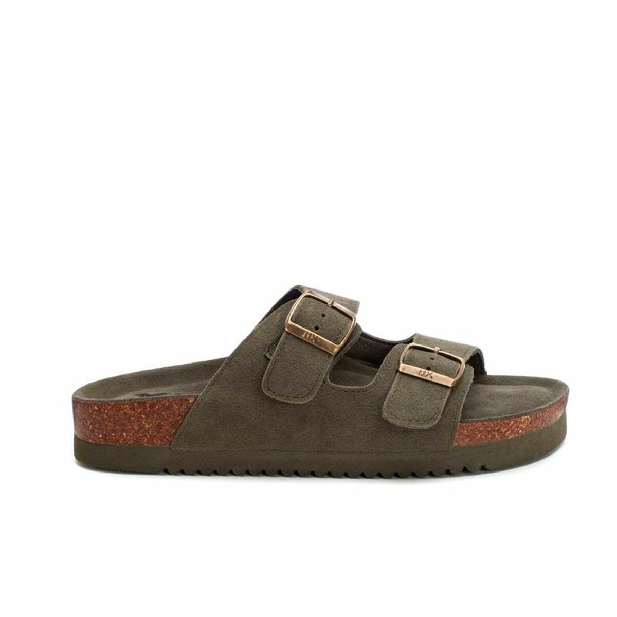 Women's sandals XTI Serraje Olive-3