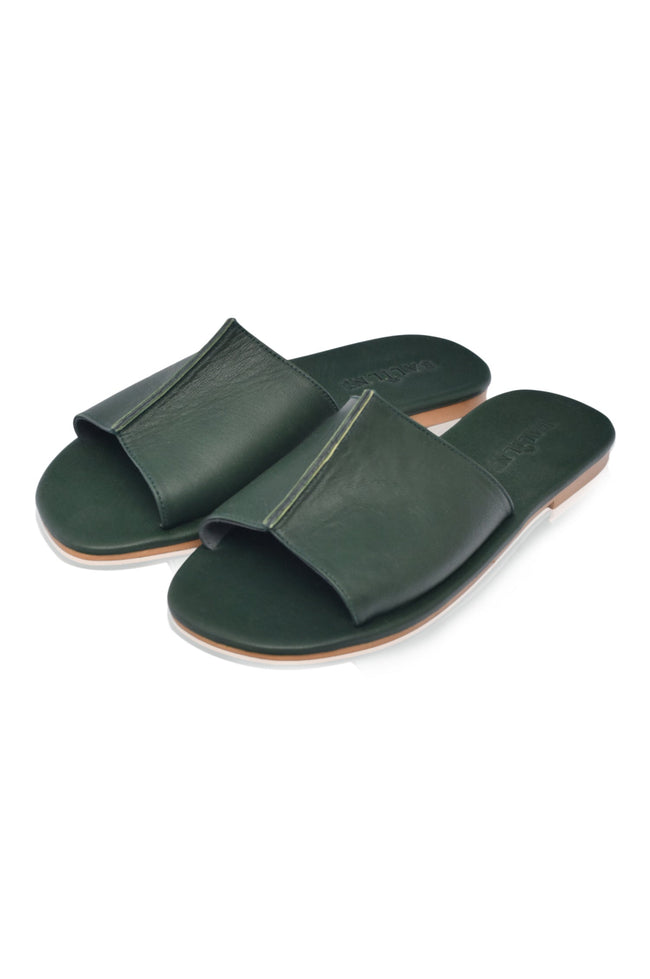 Bilbao Leather Slides-2