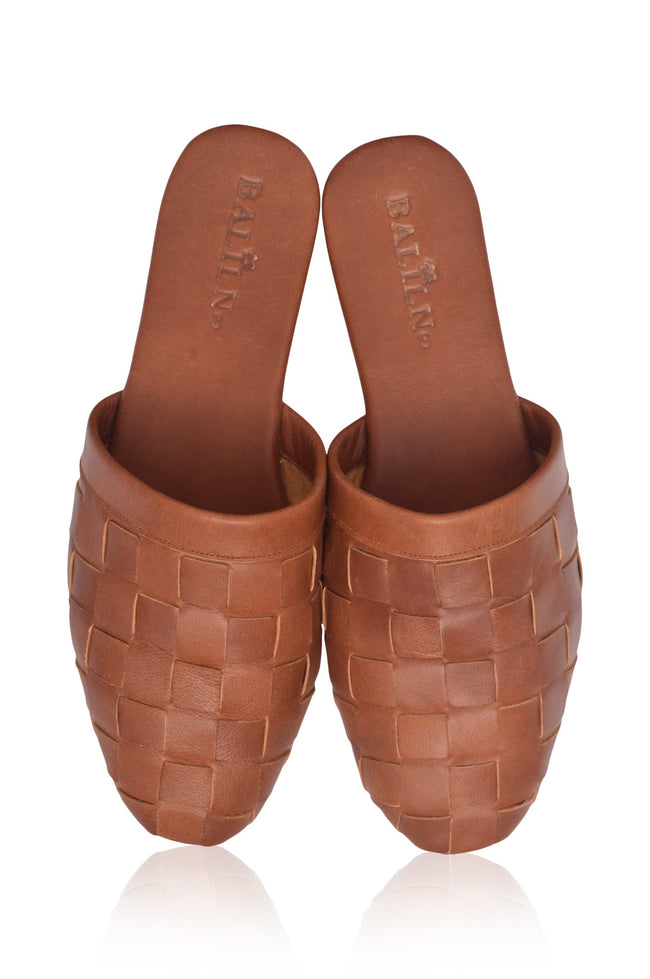 Clementine Leather Slides-2