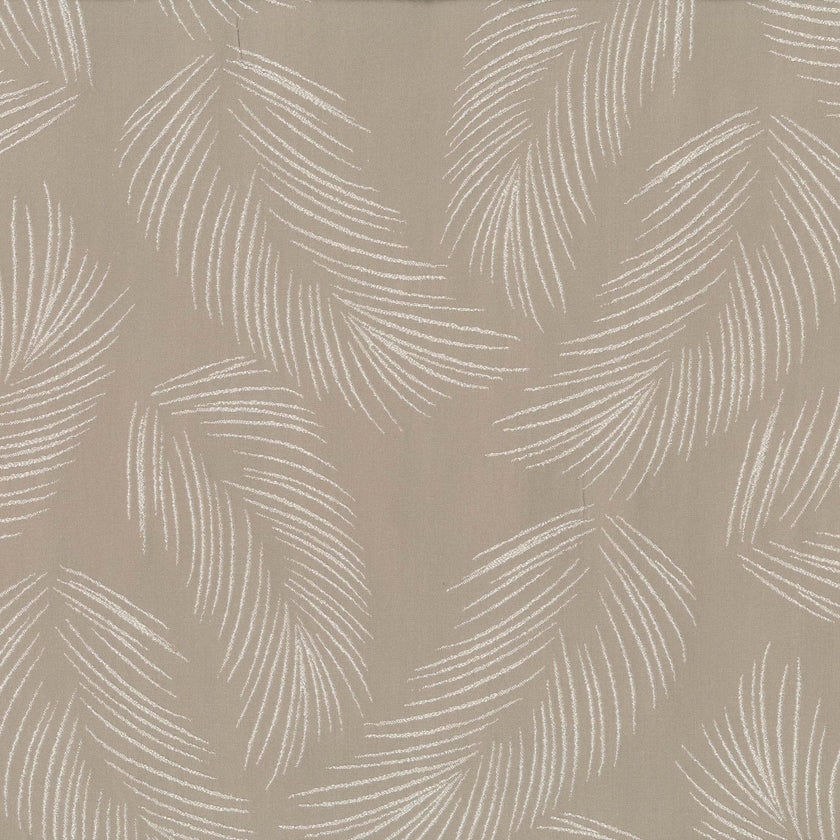 Feather Pattern Cotton Linen Curtains | Pinch & Euro Pleats | Standard & Made to Measure | Blackout or Light Filtering Liner