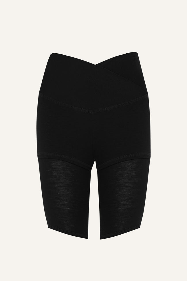 Women's Seacell Sports Shorts - Black-0