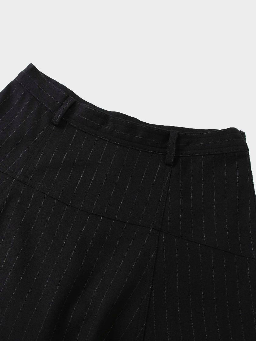 Wool Blend Yoke Skirt 37