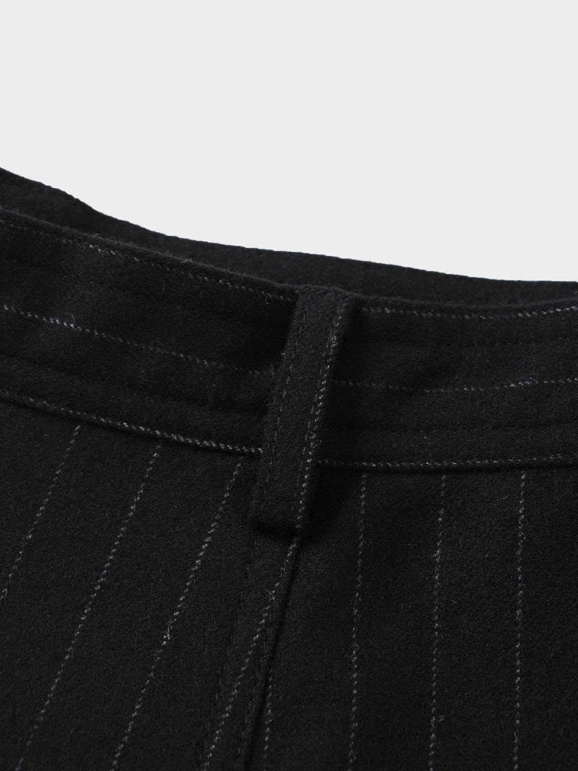 Wool Blend Yoke Skirt 37