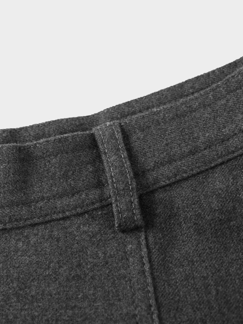 Wool Blend Yoke Skirt 26