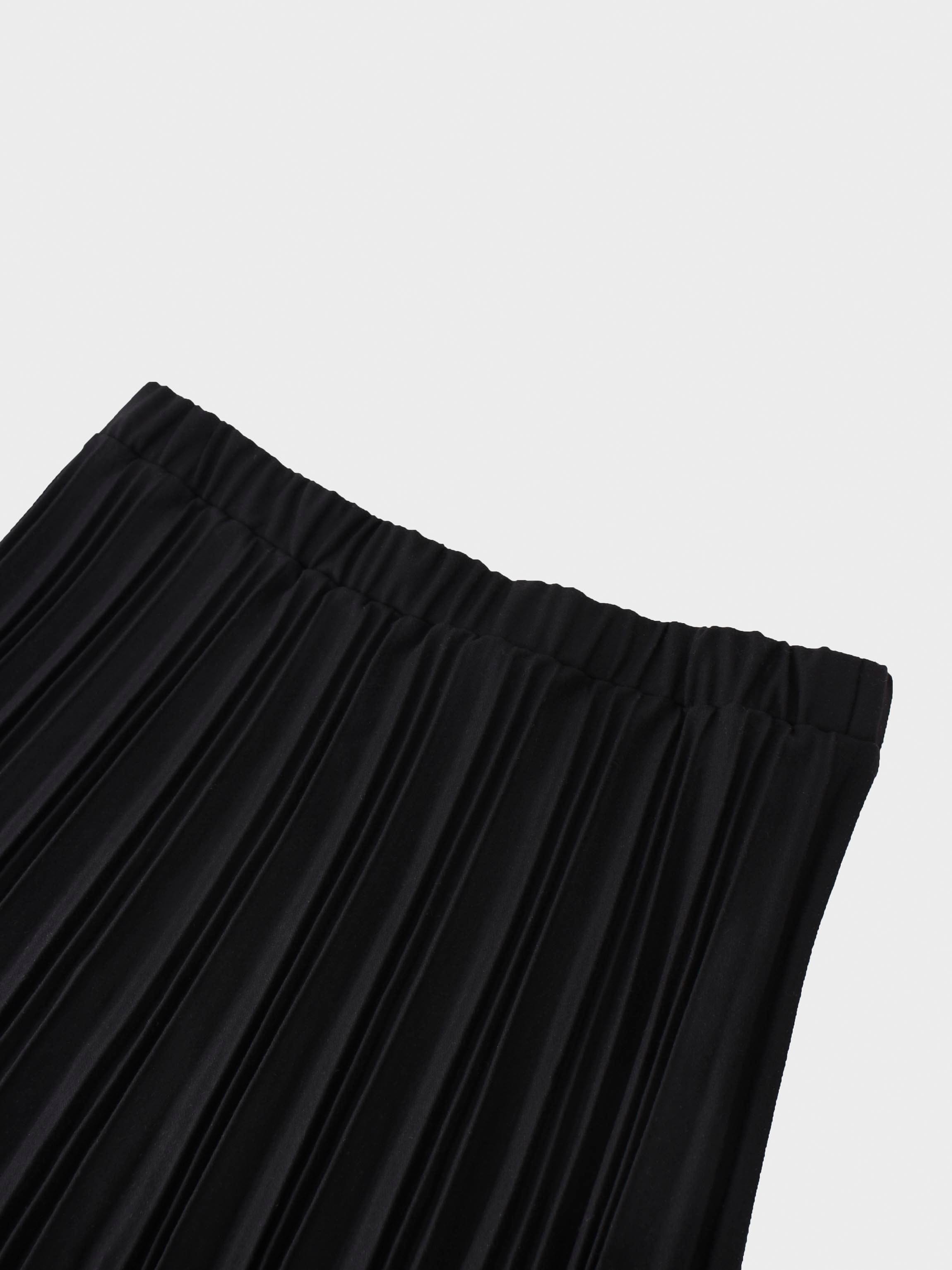 Wool Blend Pleated Skirt 25.5