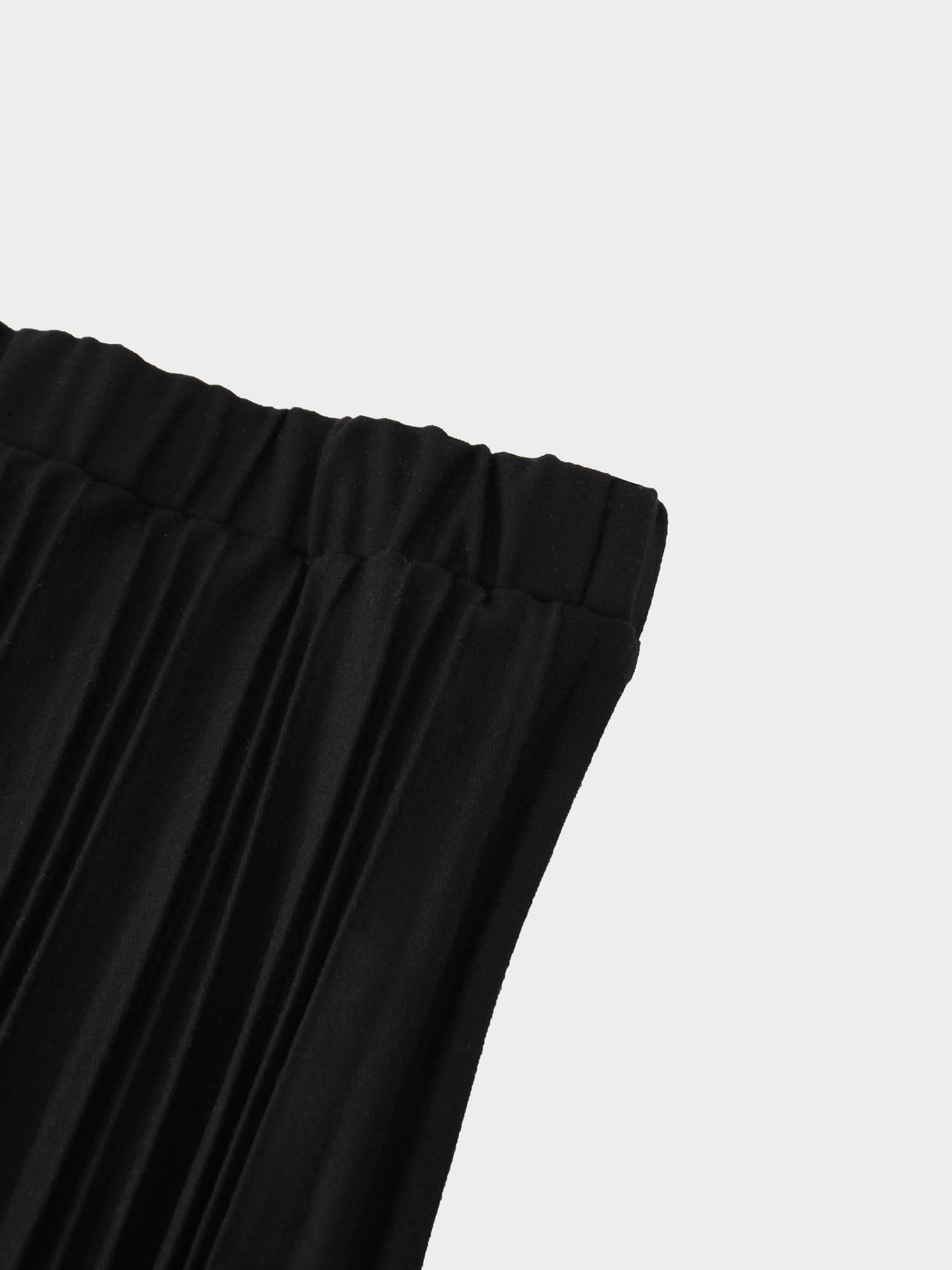 Wool Blend Pleated Skirt 25.5