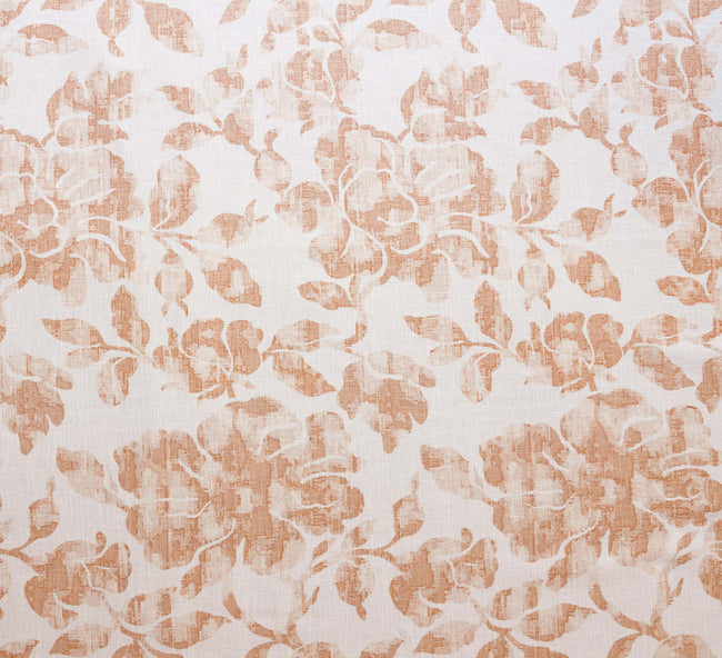 Floral Print Linen Fabric | 5 Colourways | Medium Weight |  Curtains, Blinds & Crafts | By the Metre