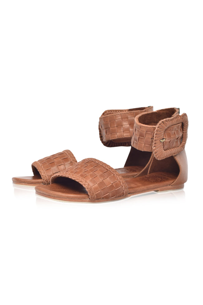 Madagascar Woven Leather Sandals-8