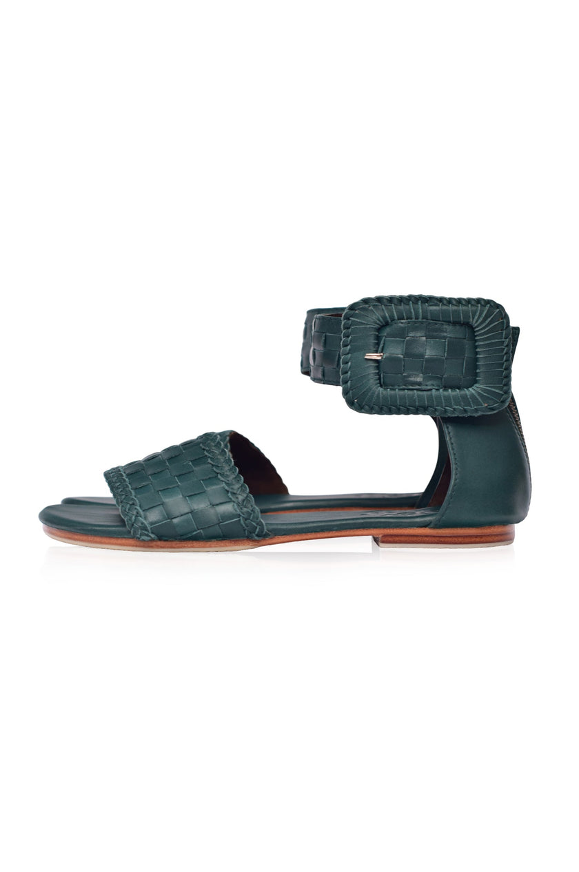 Madagascar Woven Leather Sandals-9
