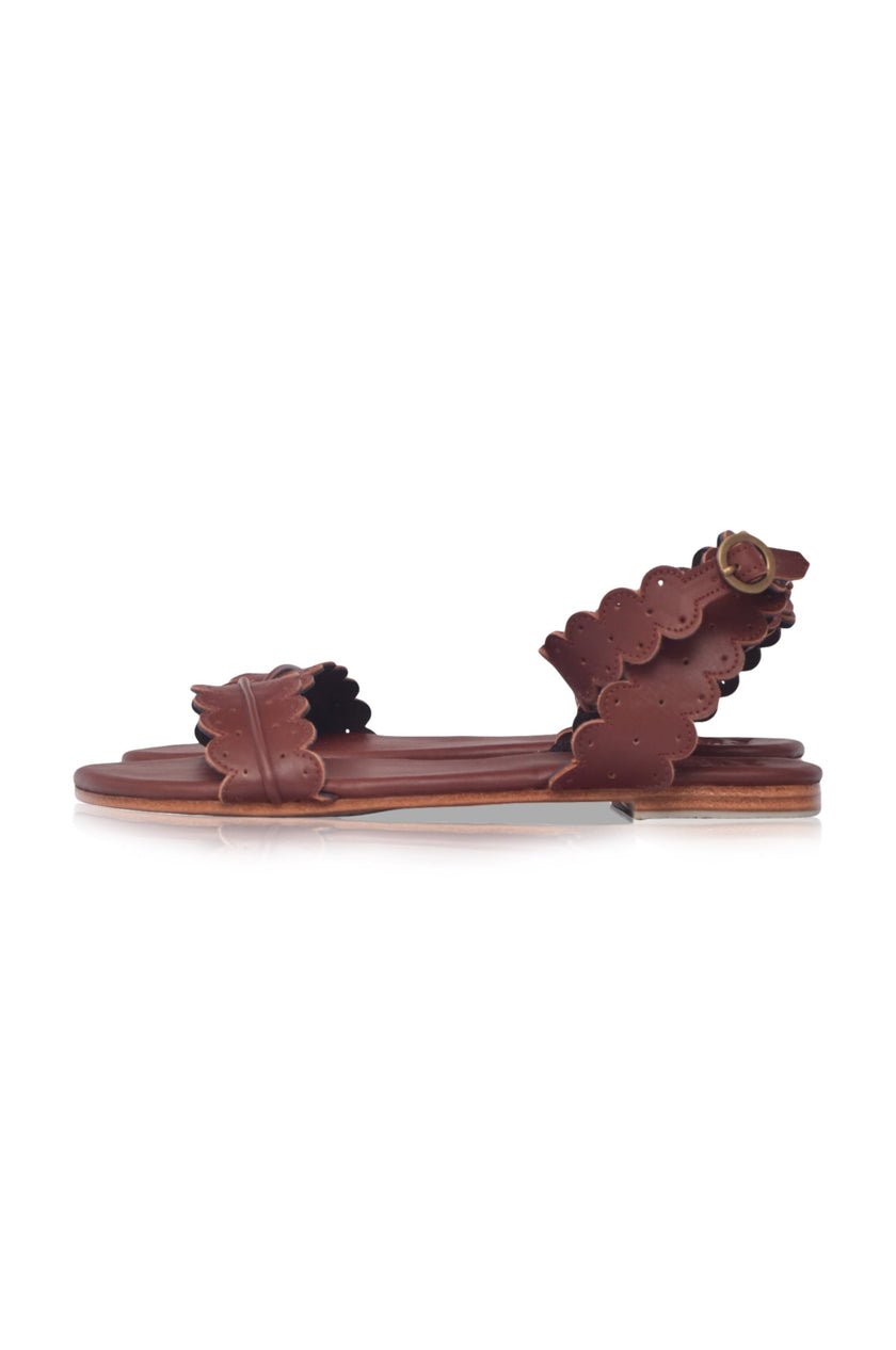 Nirvana Wrap Leather Sandals-6