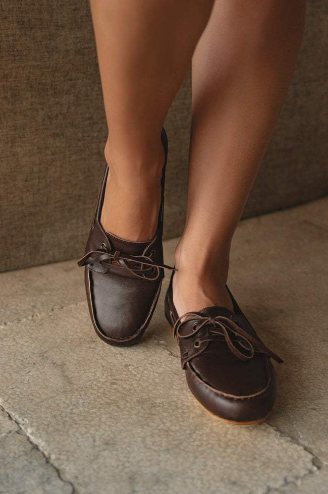 Porto Womens Leather Loafers-0