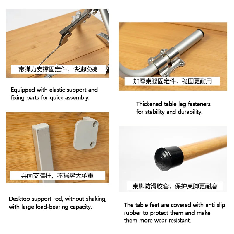 Bamboo Folding Table-4