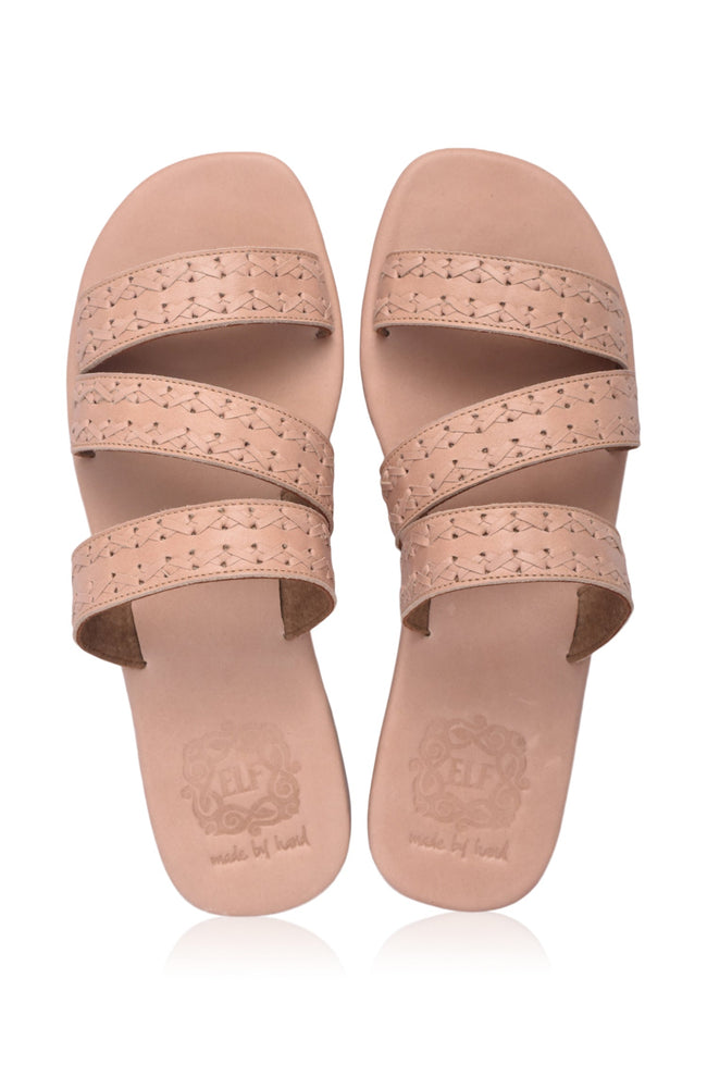 Sail Slide Leather Sandals-6