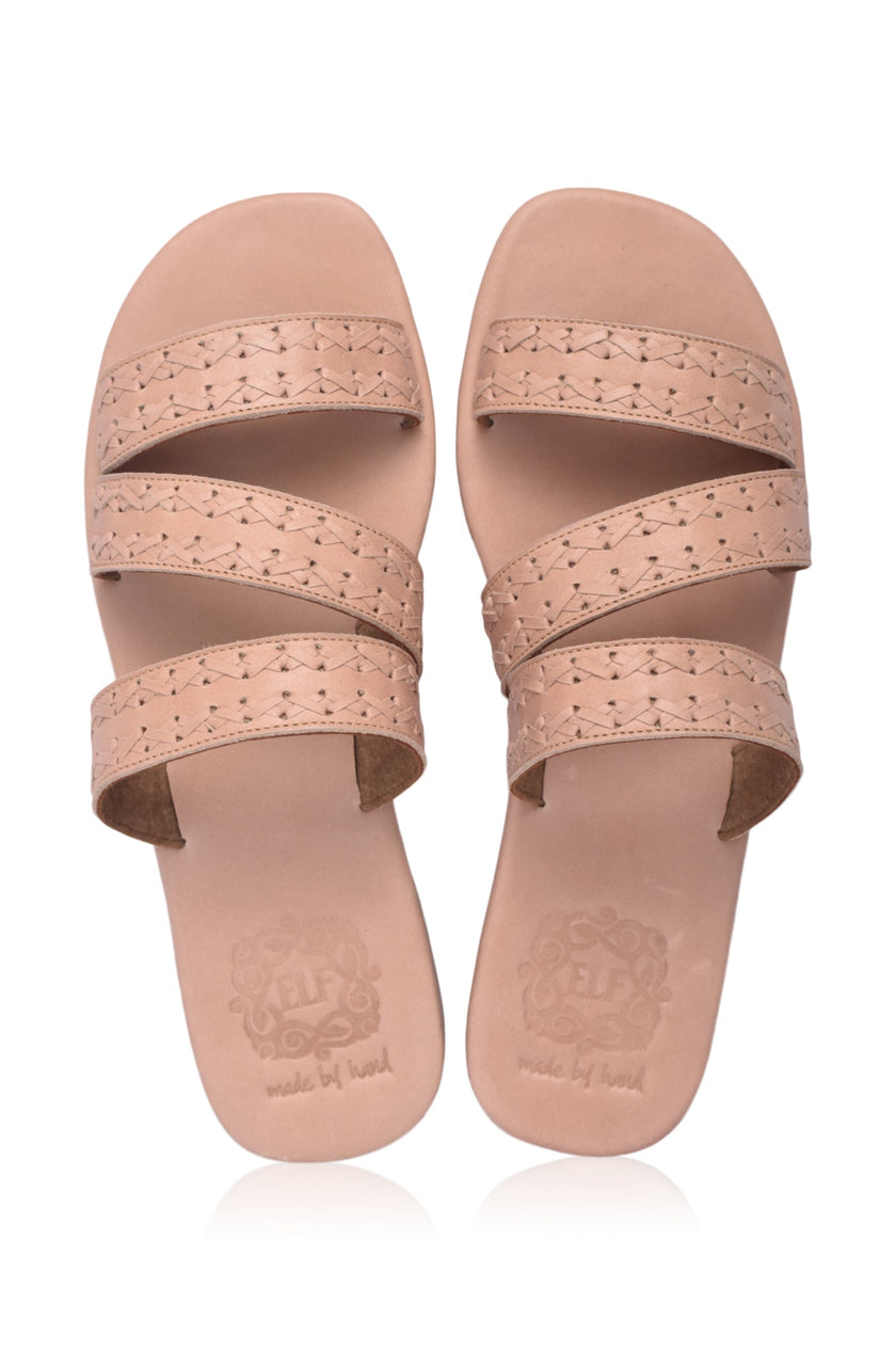 Sail Slide Leather Sandals-6