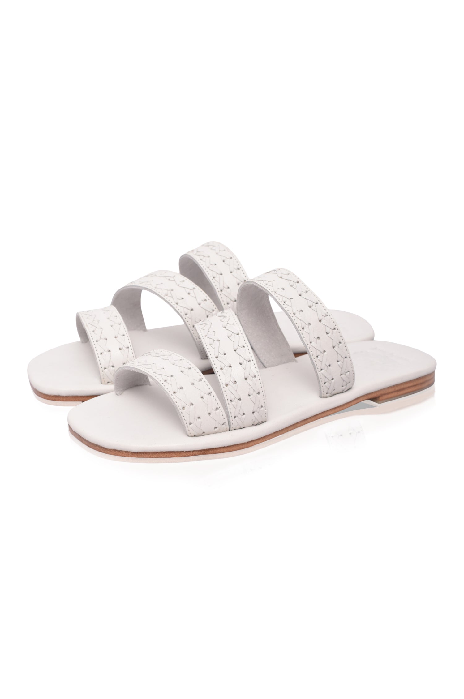 Sail Slide Leather Sandals-3