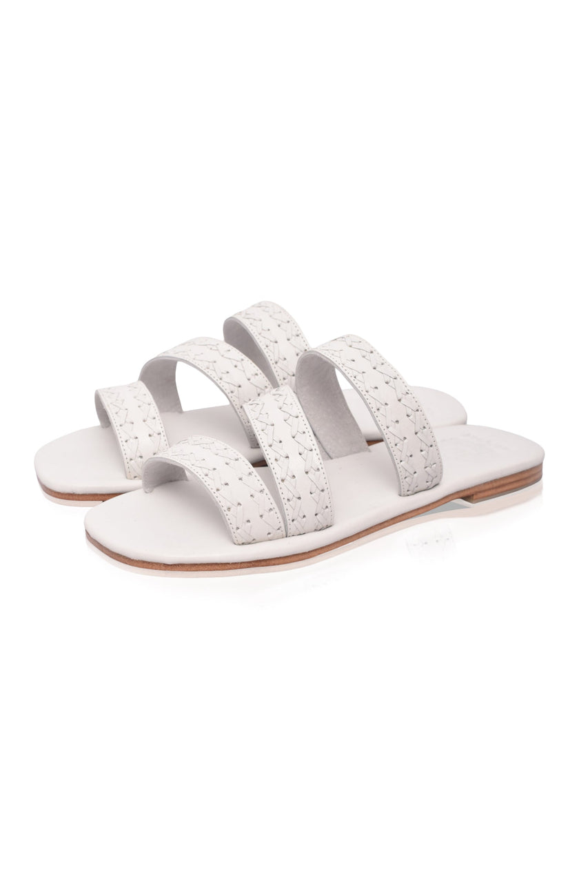 Sail Slide Leather Sandals-3