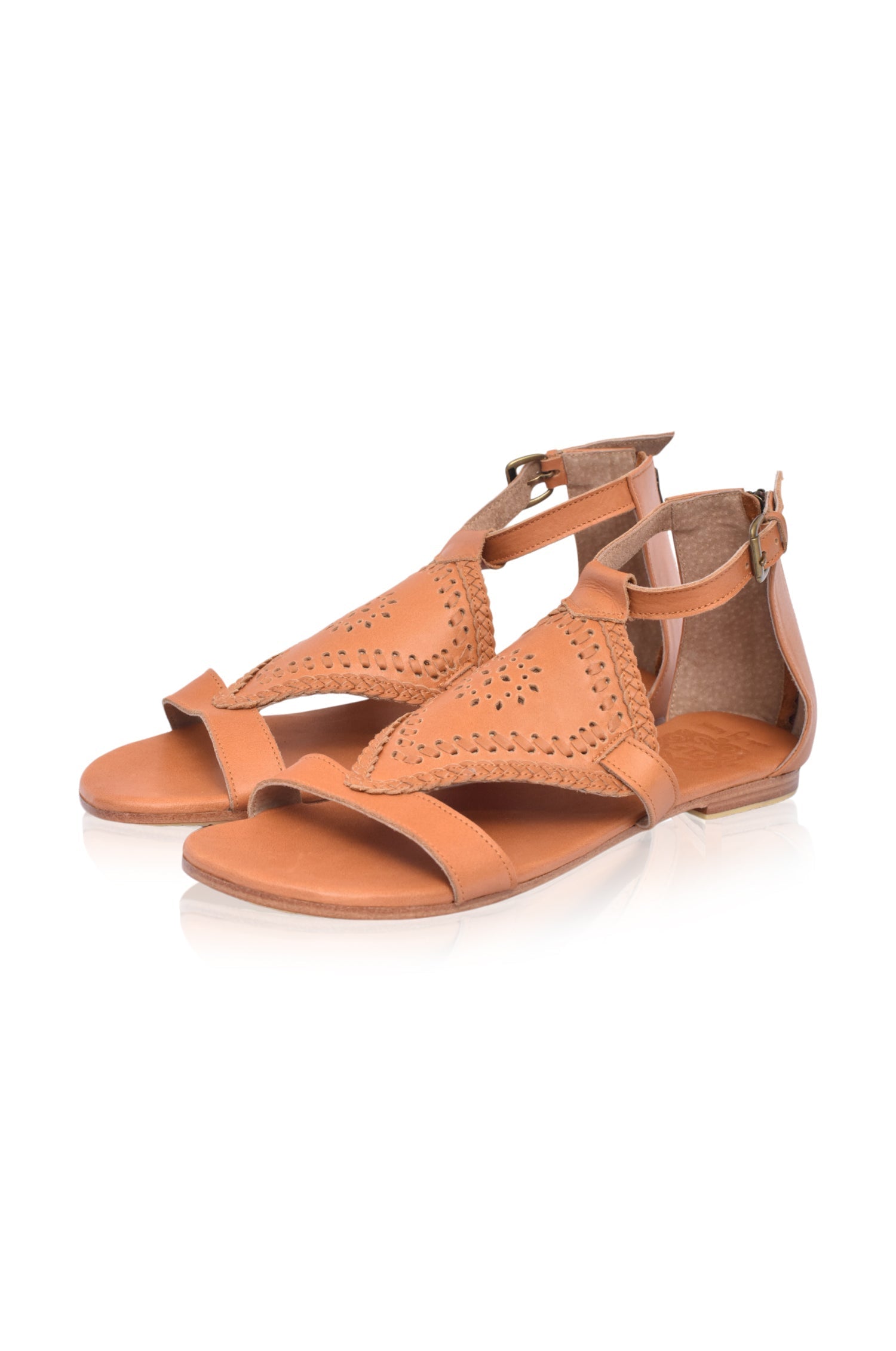 Savannah Leather Sandals-3