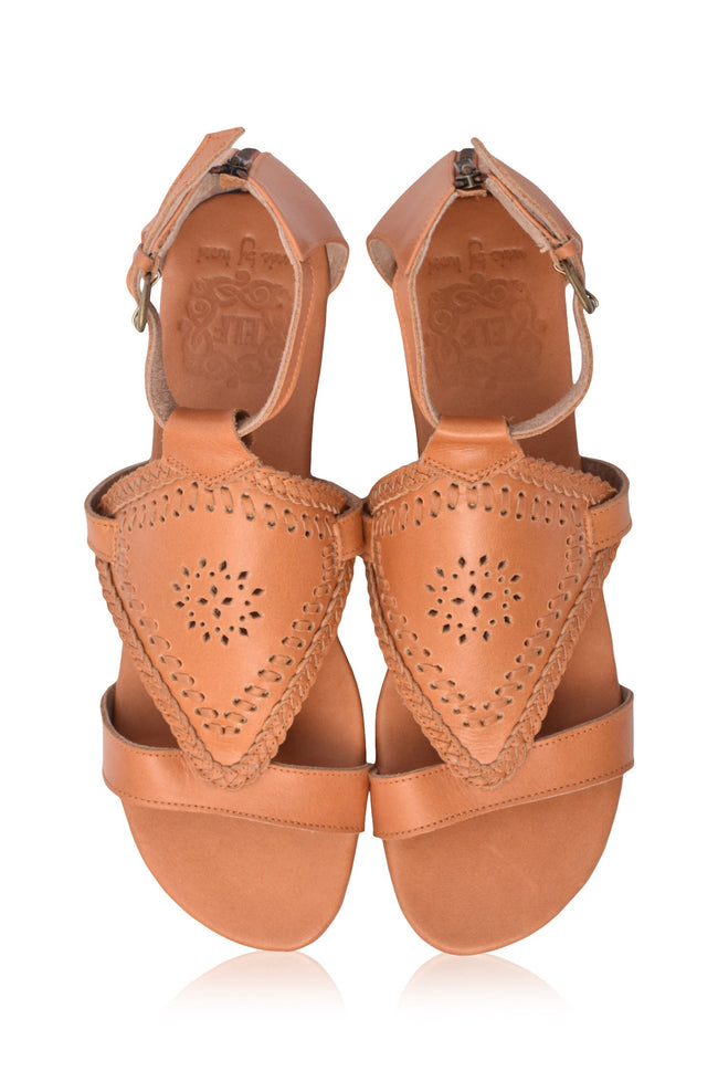 Savannah Leather Sandals-1