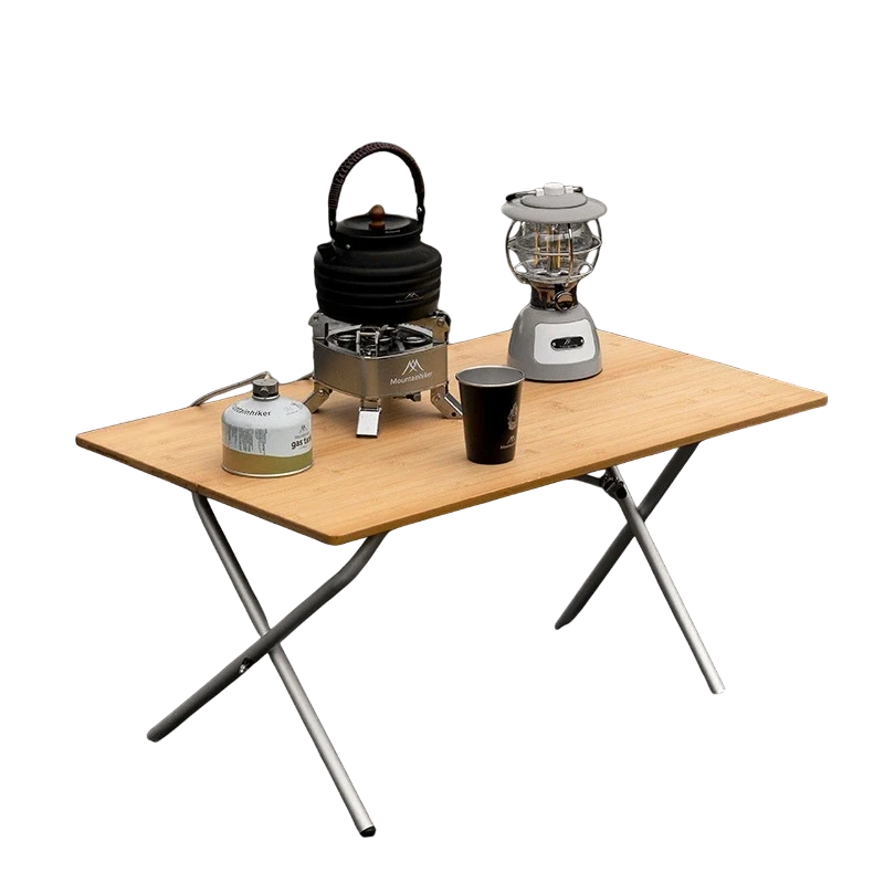 Bamboo Folding Table-0