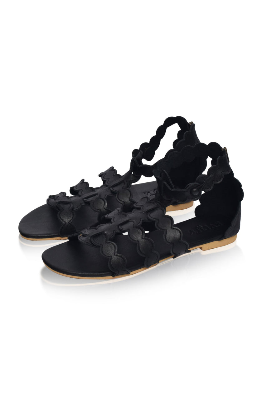 Sol Leather Greek Sandals-2