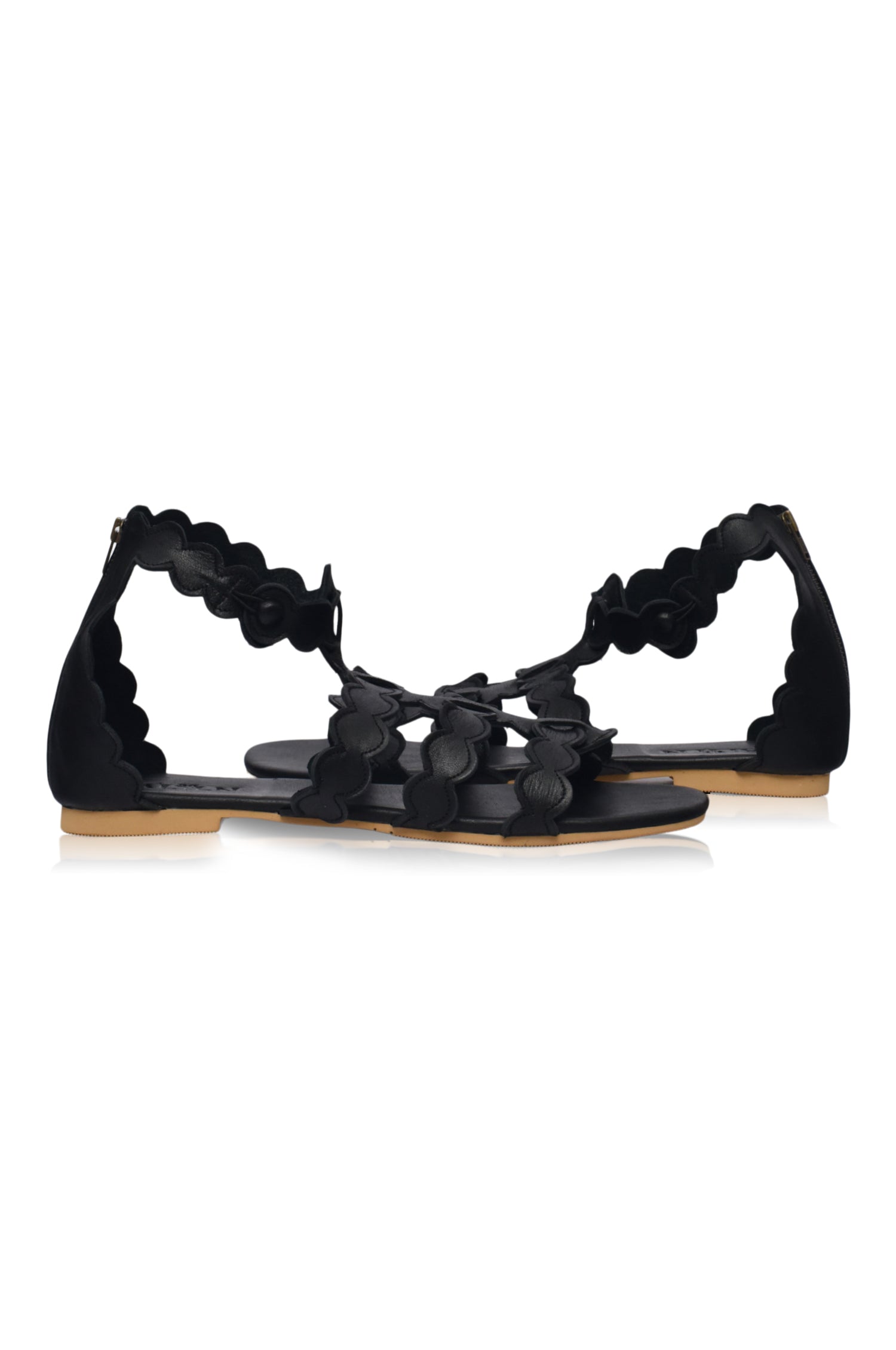 Sol Leather Greek Sandals-3