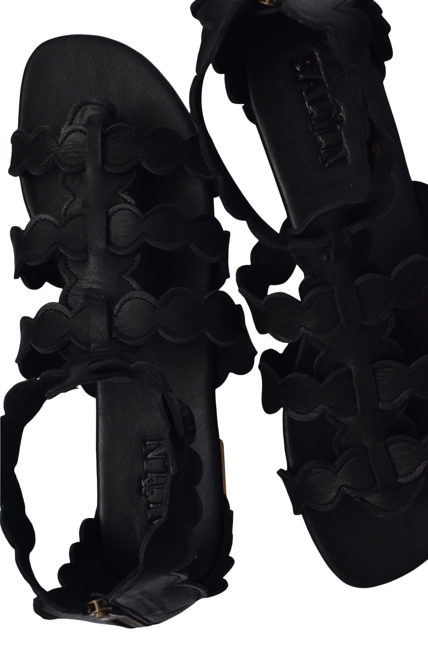 Sol Leather Greek Sandals-4