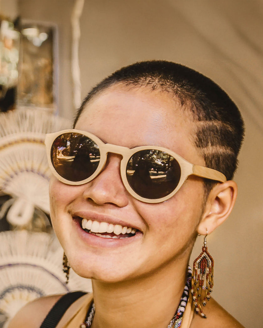 Respectable Spectacle Bamboo Sunglasses | Polarized UV400 | Floats! 🌿