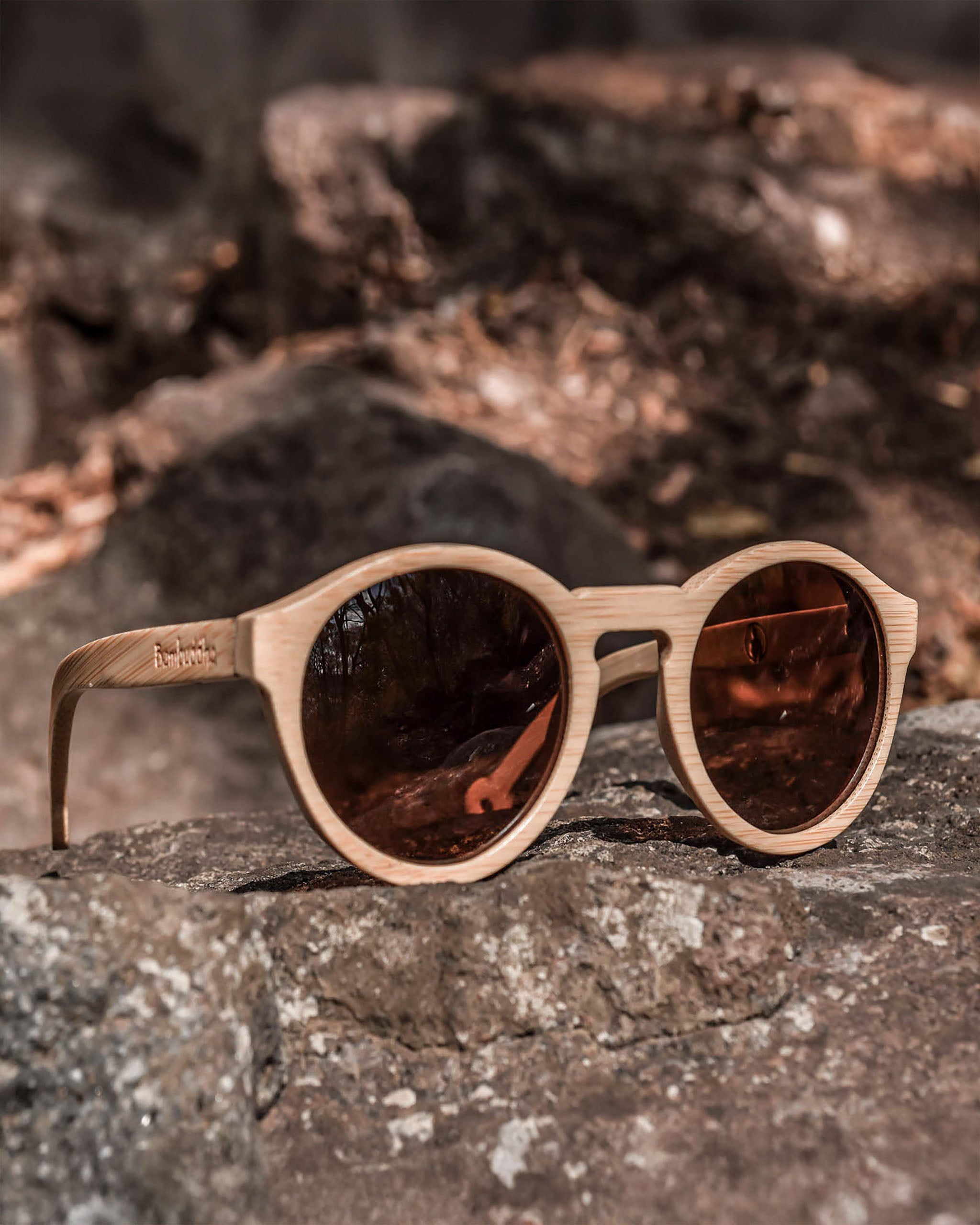 Respectable Spectacle Bamboo Sunglasses | Polarized UV400 | Floats! 🌿