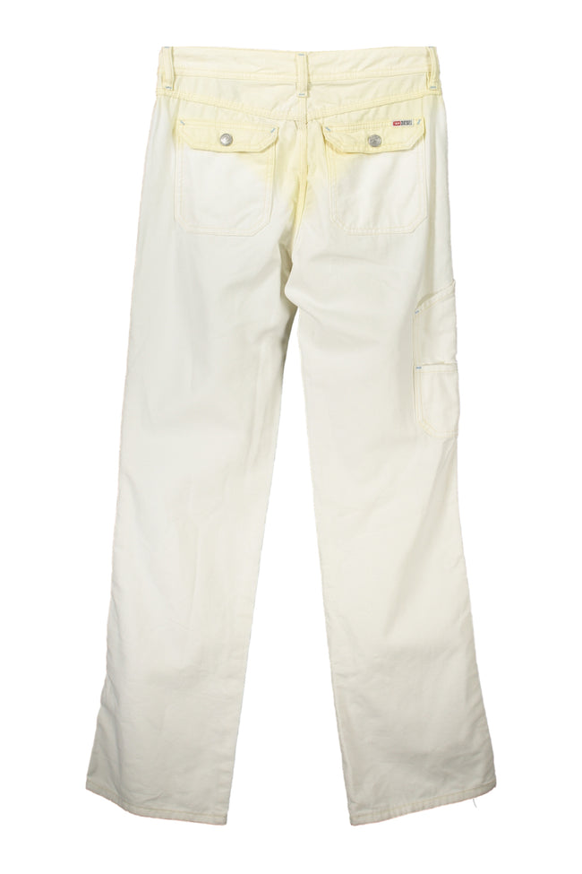 DIESEL MEN'S WHITE PANTS-1