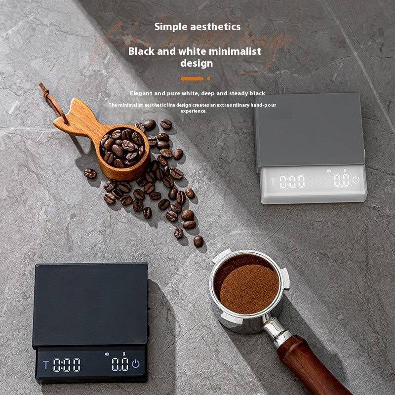 High Precision Smart Coffee Scale with Timer & Rechargeable Batteries-0