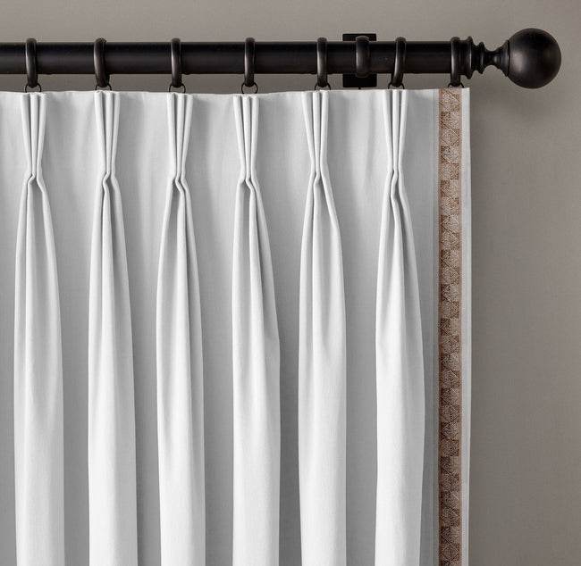 Diamond Spiral Cotton Canvas Trim | 2.5 Inch (6.35cm) | Embroidered Border | 10 Colours | By The Metre