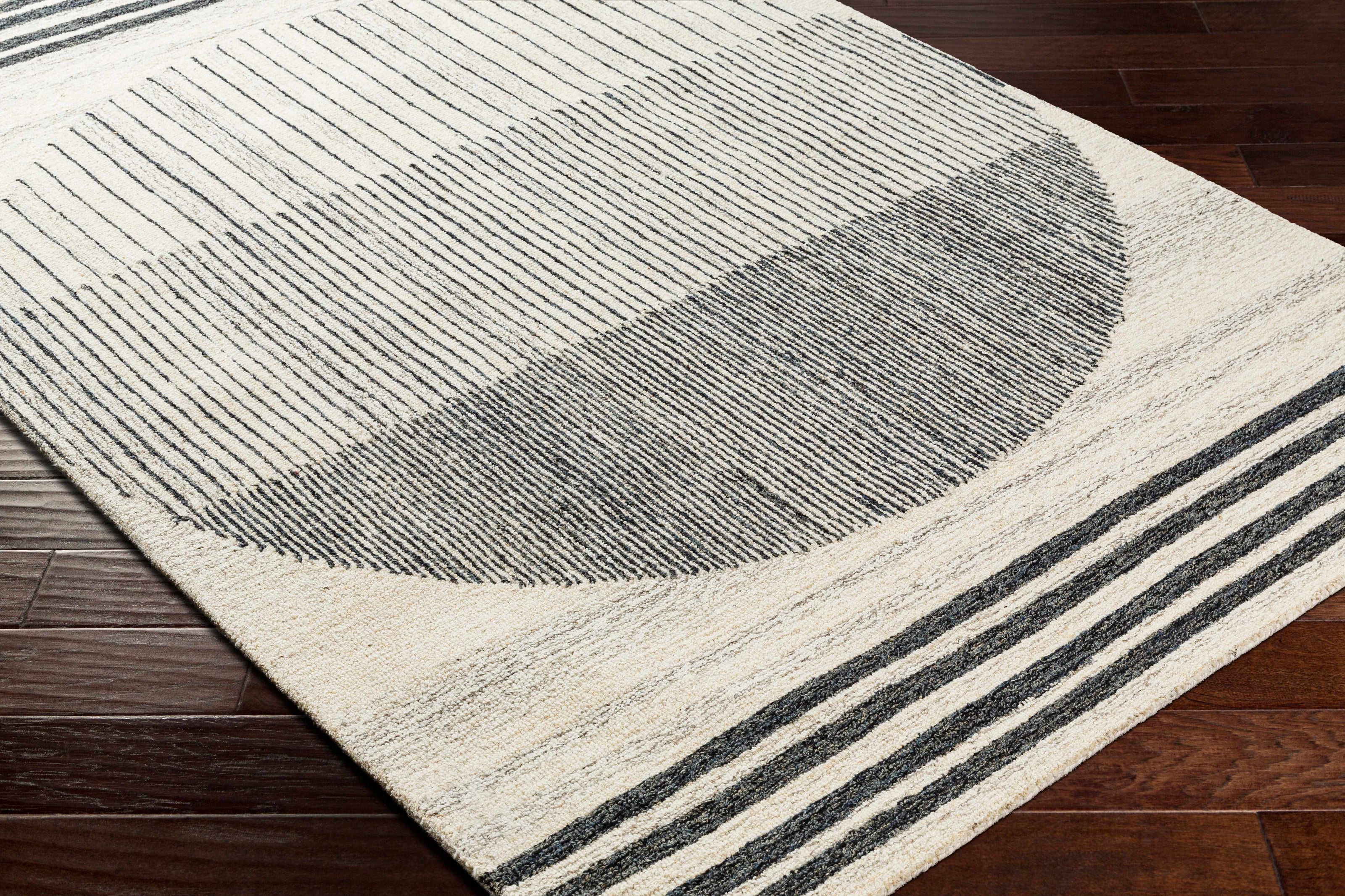 Turgut Modern Wool Rug-3