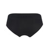 Champagne - Silk & Organic Cotton Brief in Black-2