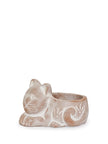 Terracotta Tea Light Candle Holder - Cat-3