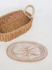 Bread Warmer & Basket - Tree of Life Oval-3