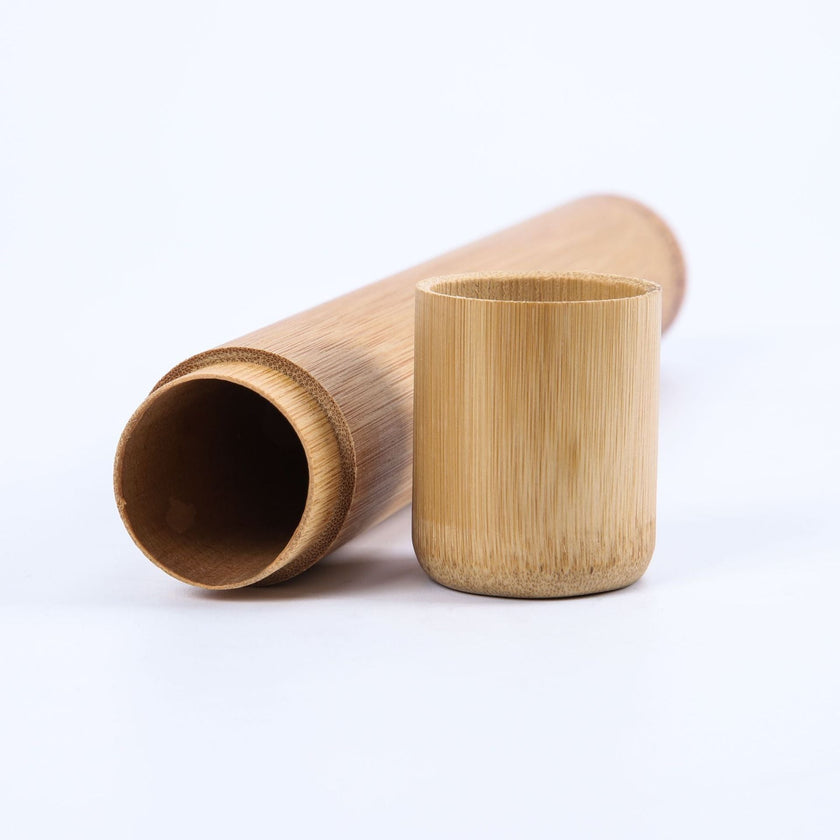 Eco-Friendly Bamboo Toothbrush Travel Case – Portable & Hygienic