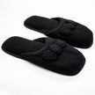 Luxury 100% Cashmere Ladies Slippers with Suede Sole-0