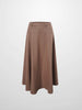Wool Blend Yoke Skirt 26